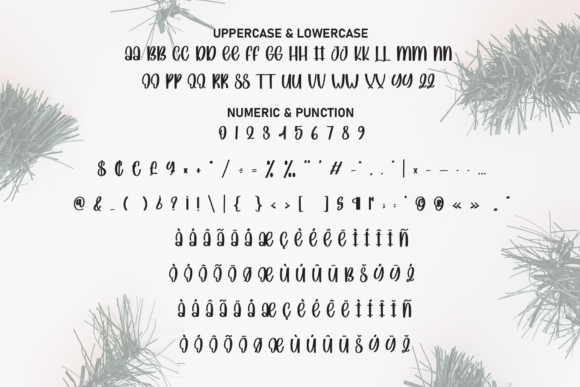 Grinched Christmas Font - Preview 6