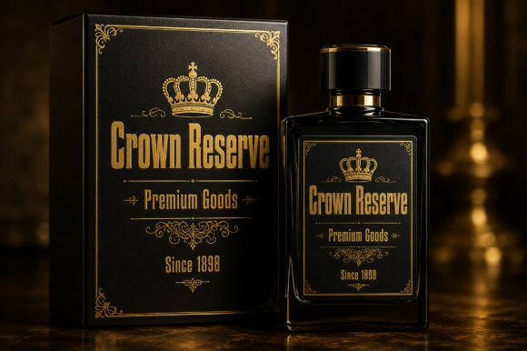 Imperial Crown Font PNG with transparent background - Preview 1