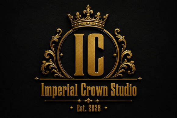 Imperial Crown Font PNG with transparent background - Preview 3