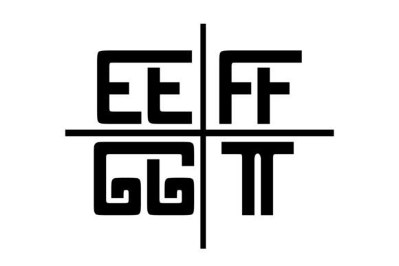 Mat Cho Font PNG with transparent background - Preview 5