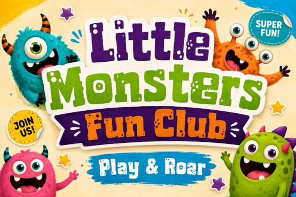 Monster Frenzy Font PNG with transparent background - Preview 3