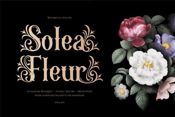 Mozathia Font PNG with transparent background - Preview 1