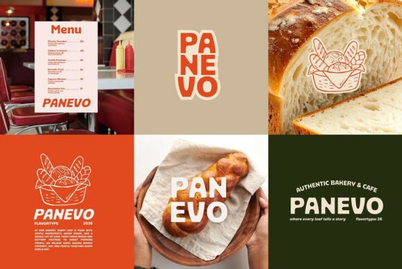 Orlive Font font preview - 4