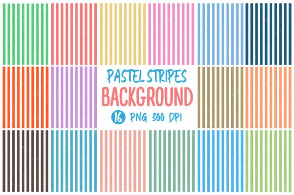 Pastel Stripes Png Striped Background