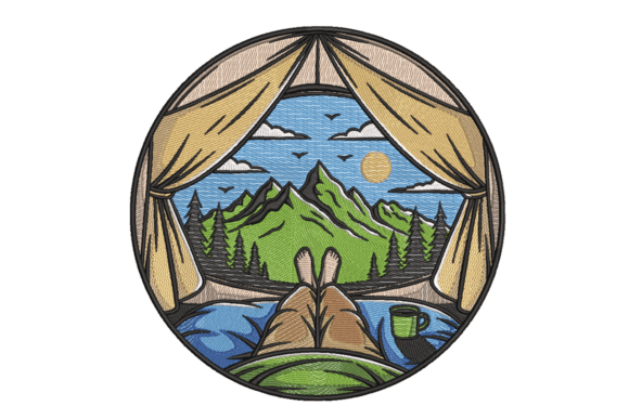 Tent View Mountains – Cozy Camping