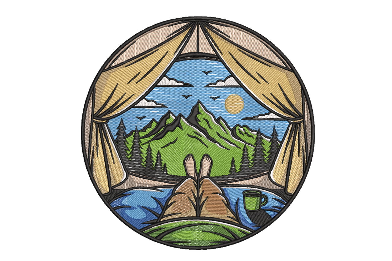 Tent View Mountains – Cozy Camping