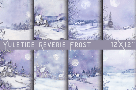 Yuletide Reverie Frost Backdrop