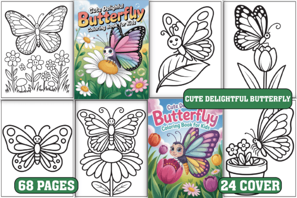 68 Delightful Butterfly Coloring Pages