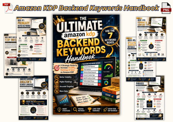 Amazon KDP Backend Keywords Handbook Grafik KDP-Interieurs Von Nora as
