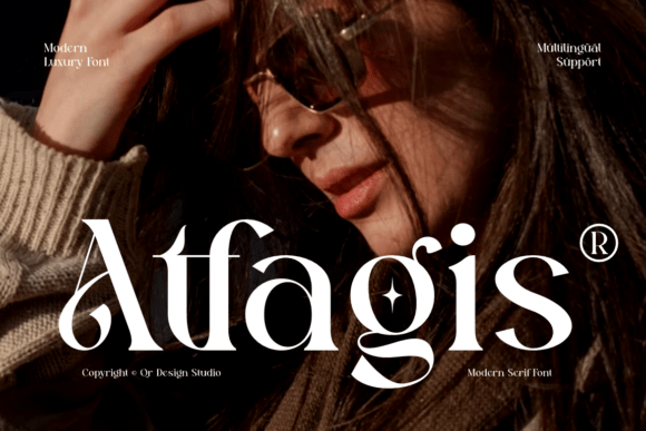 Atfagis Font by qrdesignstd preview