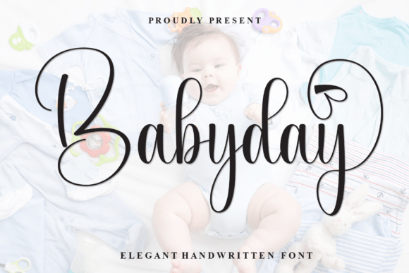 Babyday Script & Handwritten Font By william jhordy