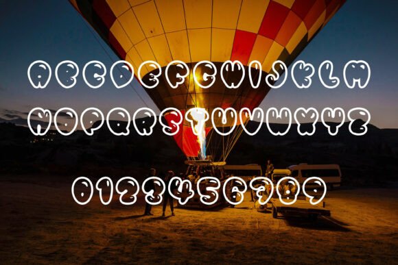 Balloon Soda Font - Preview 2