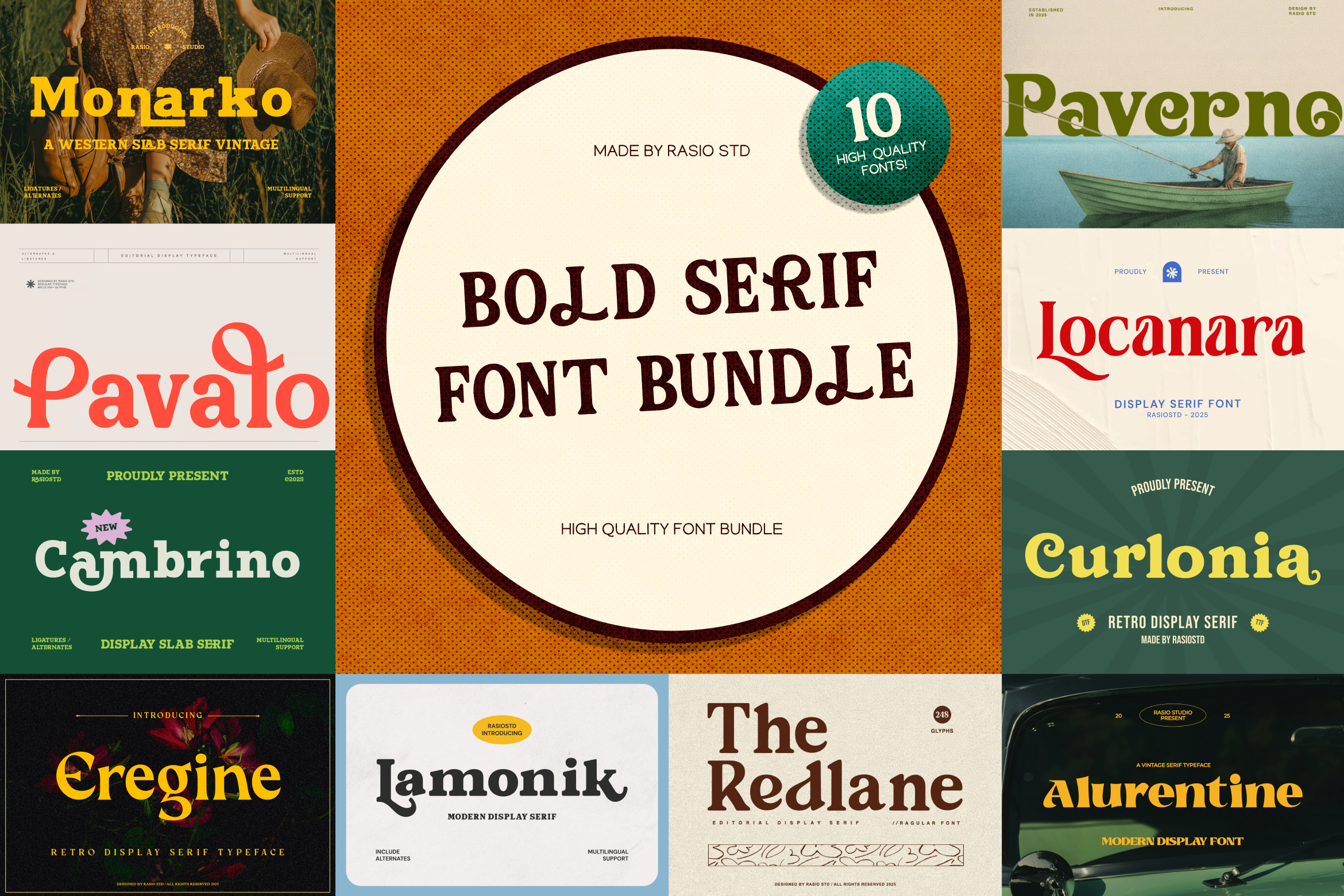 Bold Serif Bundle