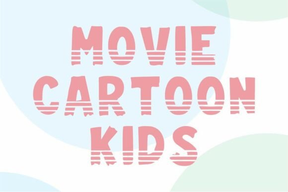 Bubble Line Font - Preview 2