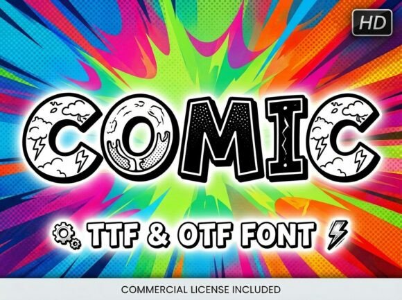 Comic Font - Preview 1