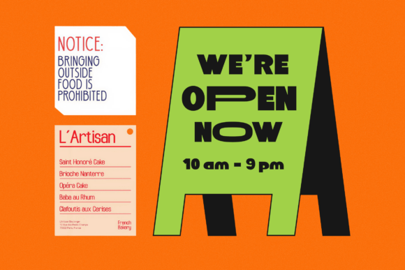 Condensed Sans Serif Font - Preview 2