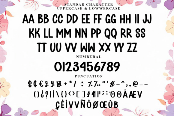 Cute Simple Font - Preview 3