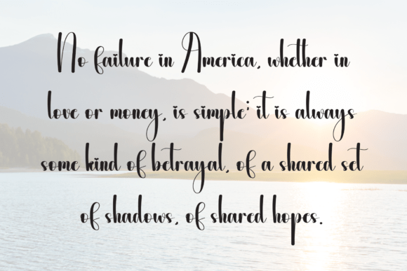 Daddy Calligraphy Font - Preview 5