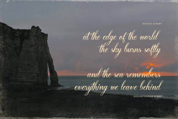 Delsya Script Font - Preview 5