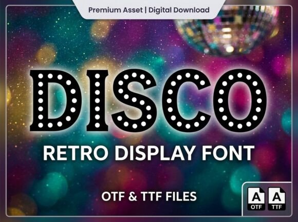 Disco Font - Preview 1