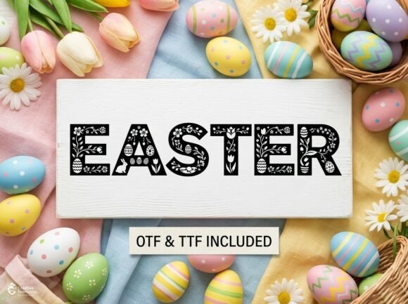Easter Font - Preview 1