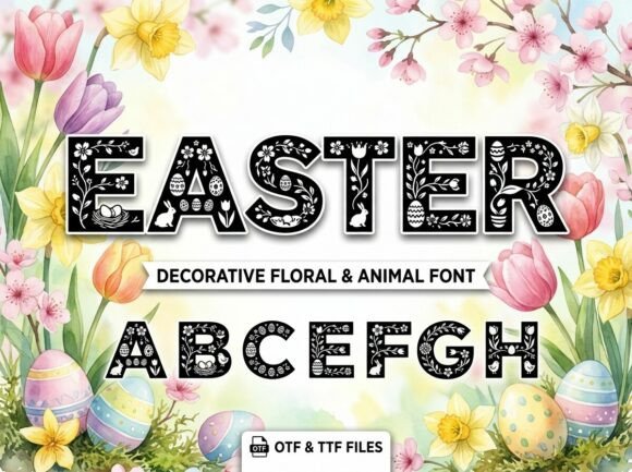 Easter Font - Preview 2