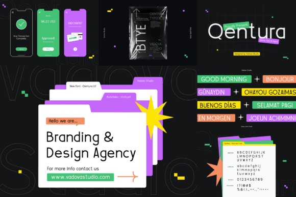 Geometric Sans Bundle Font - Preview 4