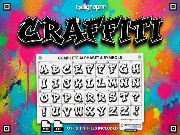 Graffiti Font - Preview 1