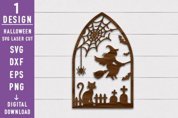 Halloween SVG, Laser Cut File Corte con Láser Por CuttingLab
