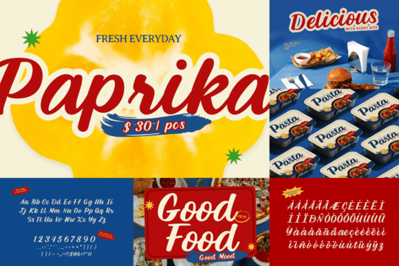 Handwriting Bundle Font PNG with transparent background - Preview 4