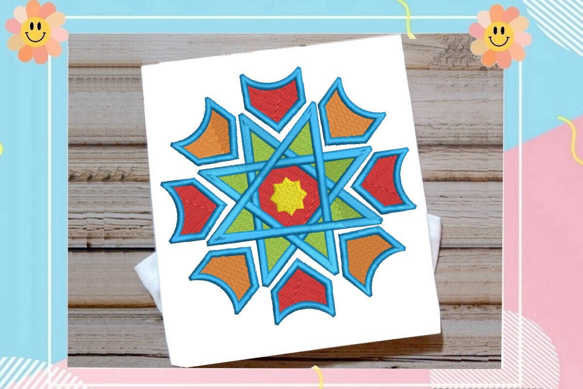 Islamic Interlocking Star Mandala