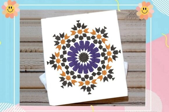 Islamic Mosaic Snowflake