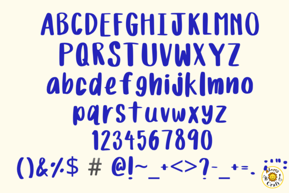 Jelly Fruity Font PNG with transparent background - Preview 3