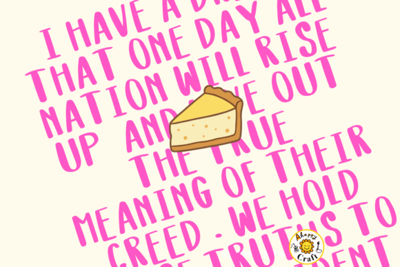 Jelly Fruity Font PNG with transparent background - Preview 4