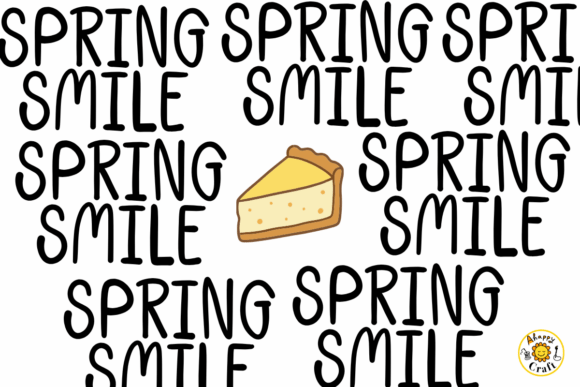 Lazy Browny Font PNG with transparent background - Preview 4