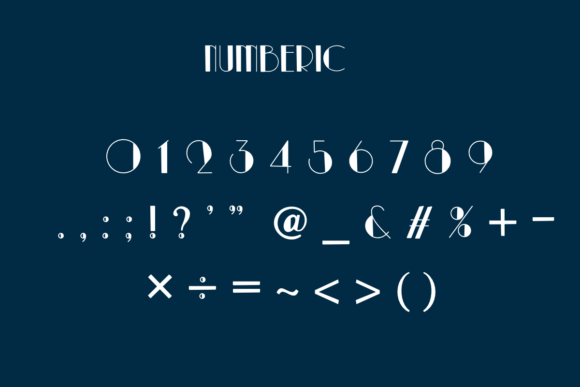Lunar Dreams Font PNG with transparent background - Preview 3