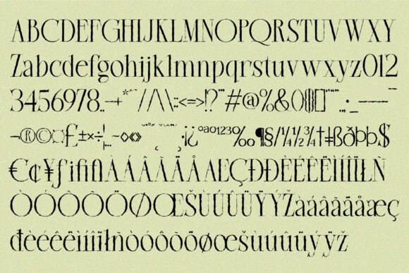 Magora Font PNG with transparent background - Preview 6