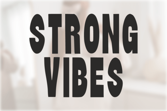 Modern Bold Font PNG with transparent background - Preview 1