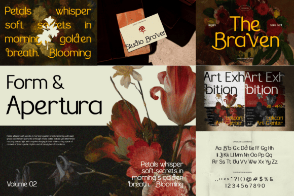 Modern Thin Bundle Font PNG with transparent background - Preview 4