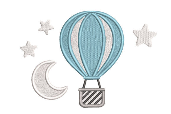 Moon & Stars Balloon – Baby Nursery