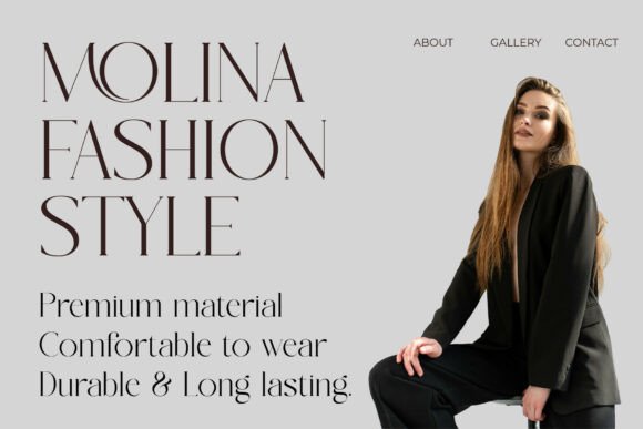 Moresa Callote Font font preview - 1