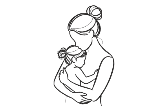 Mother Holding Child
