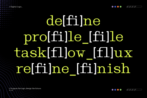 Nickota Font PNG with transparent background - Preview 1