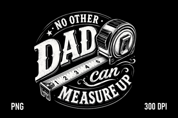 No Other Dad Measures Up PNG Grafik Plotterdateien Von SaraahCraft