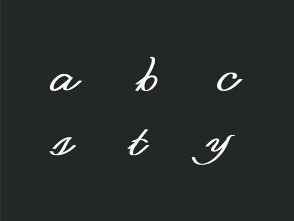 Notepad Writer Font PNG with transparent background - Preview 1