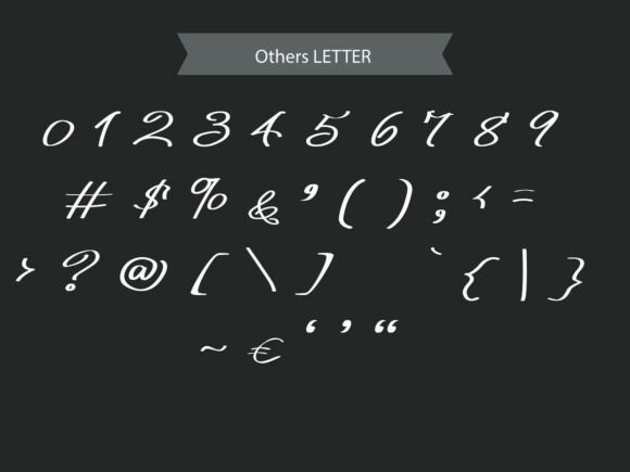 Notepad Writer Font PNG with transparent background - Preview 5