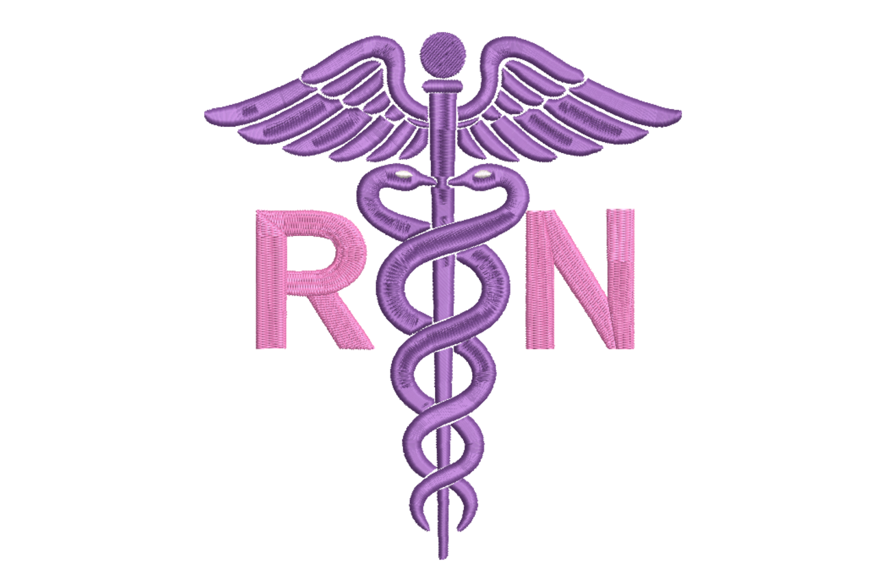 RN Caduceus – Nurse Monogram