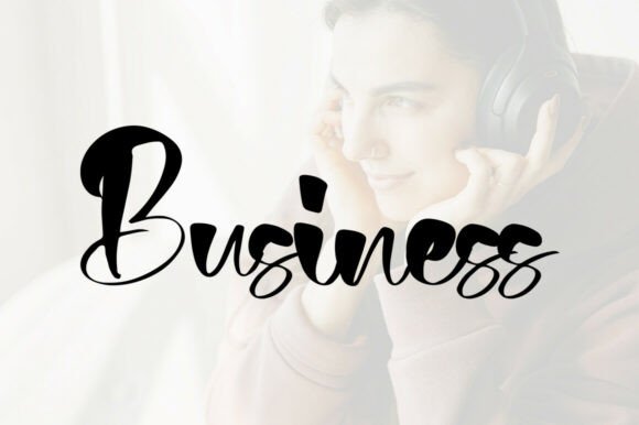Relating Font PNG with transparent background - Preview 1