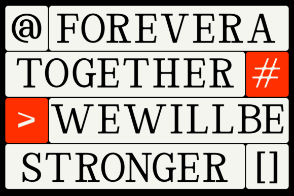Rigidon Mono Font PNG with transparent background - Preview 3
