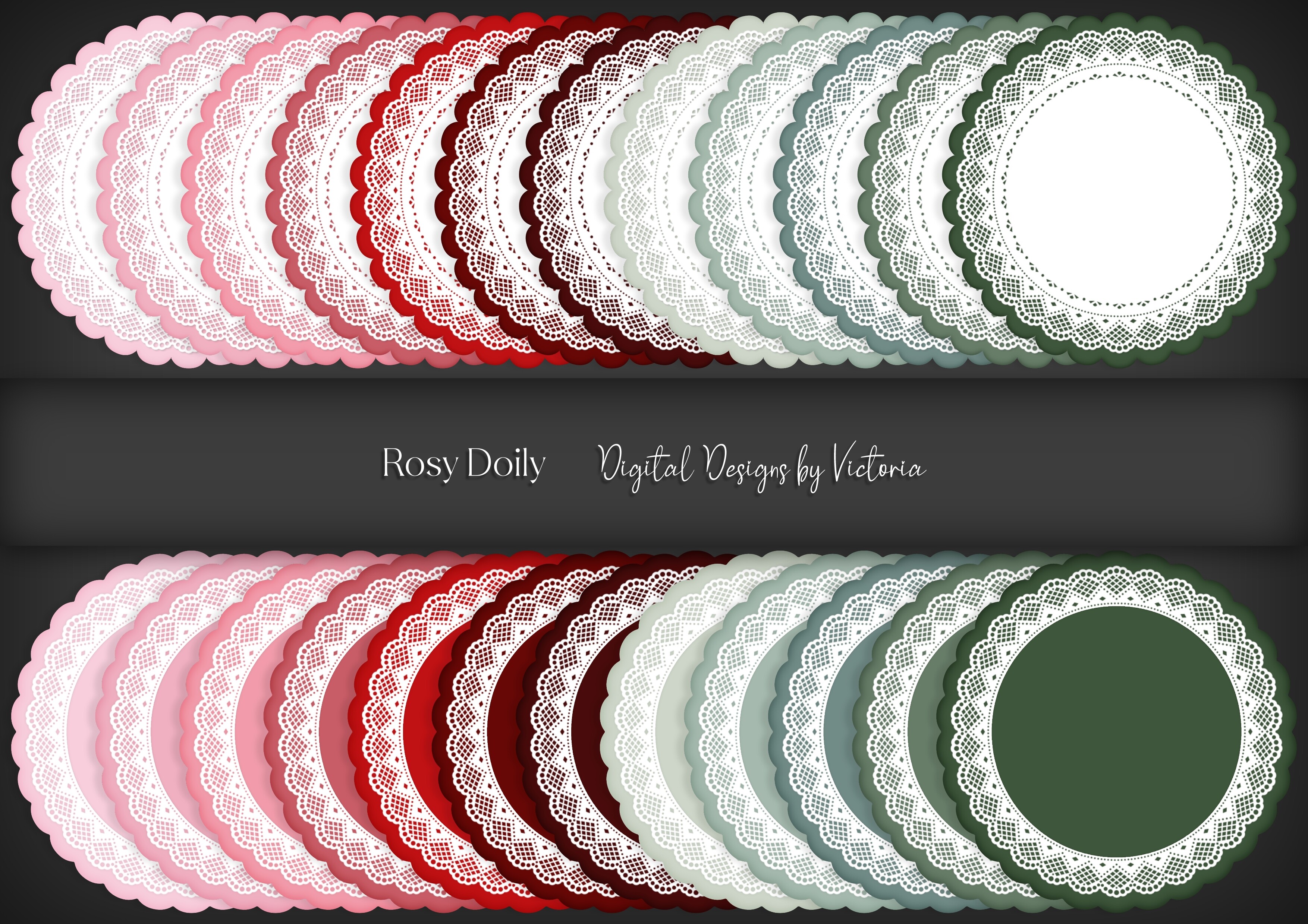 Rosy Doily